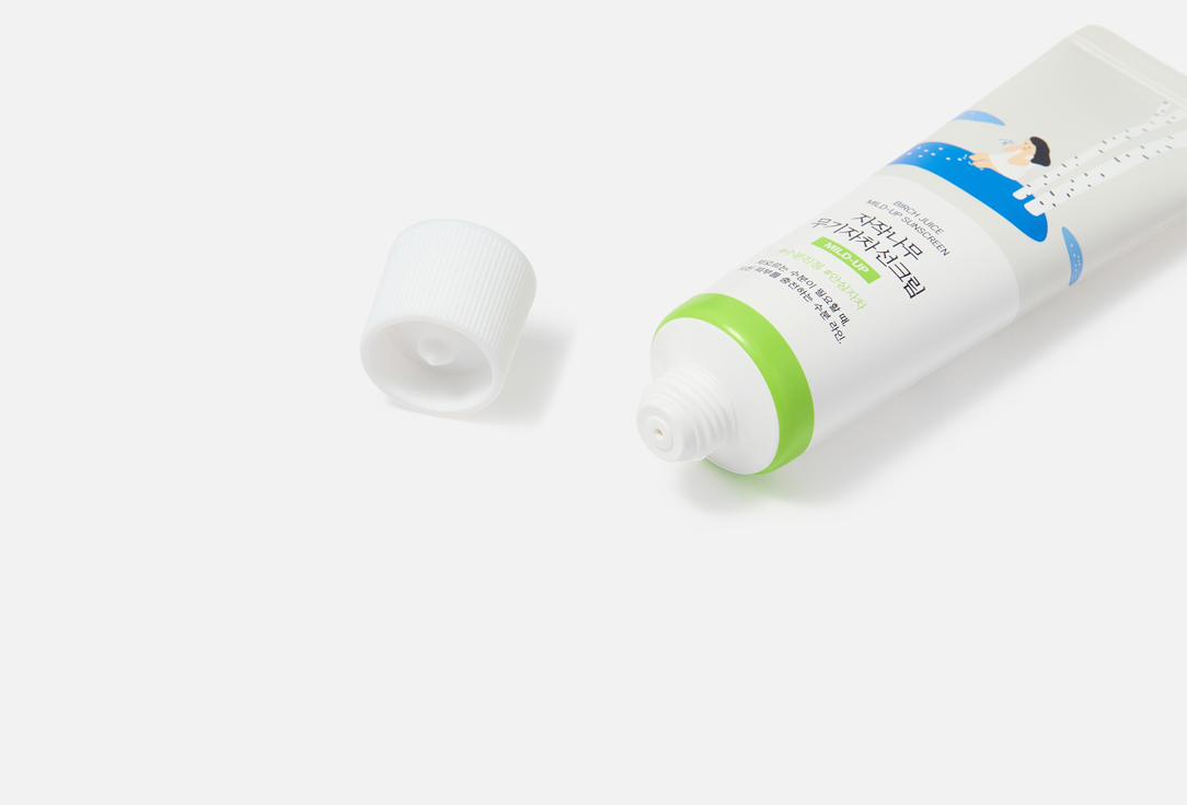 Round Lab Hydrating mineral sunscreen Birch Juice Mild-Up Sunscreen