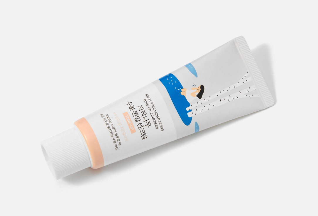 Round Lab Hydrating tone-up sunscreen lotion Birch Juice Moisturizing Tone-Up Sunscreen