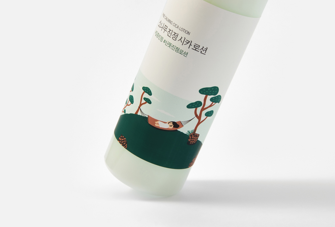 Round Lab Moisturizing Face Lotion PINE CALMING CICA LOTION
