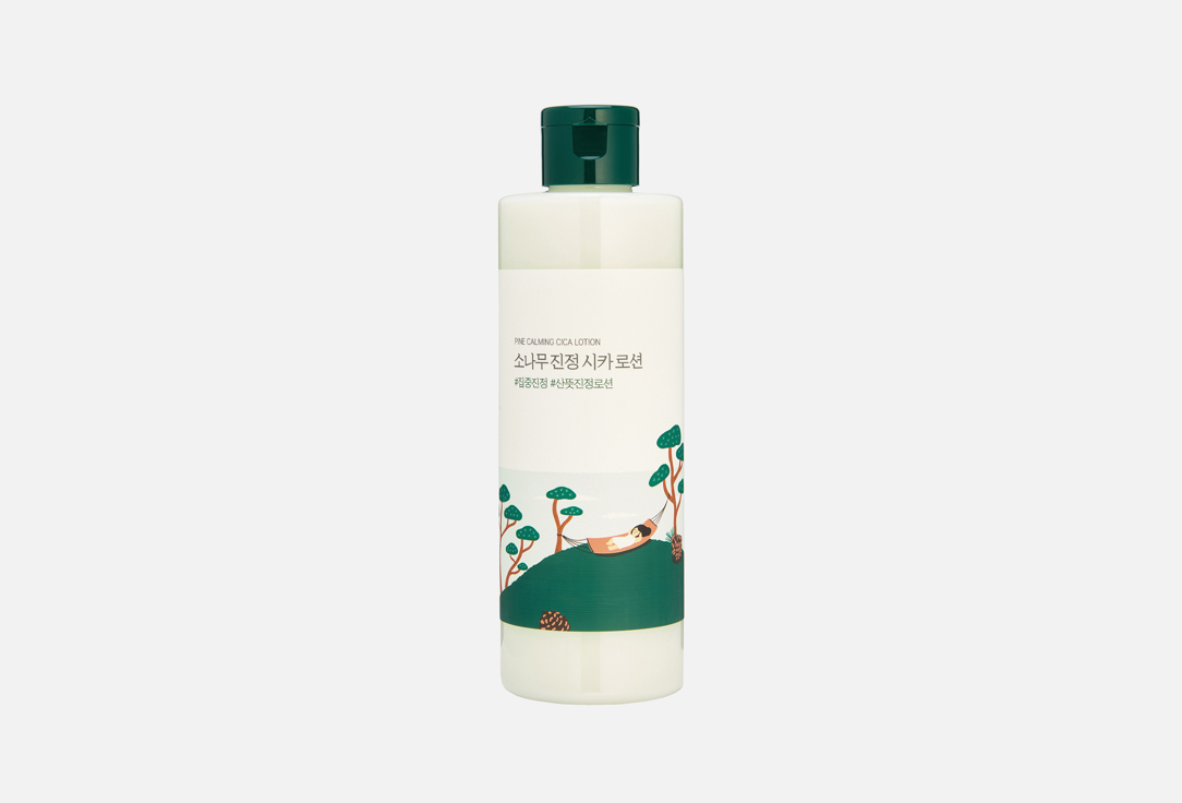 Round Lab Moisturizing Face Lotion PINE CALMING CICA LOTION