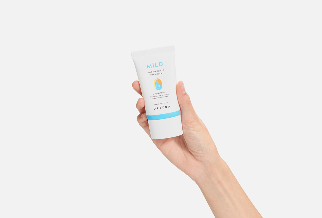 ORJENA Sunscreen Cream SPF 50+ PA++++ Mild UV Shield Sun Cream