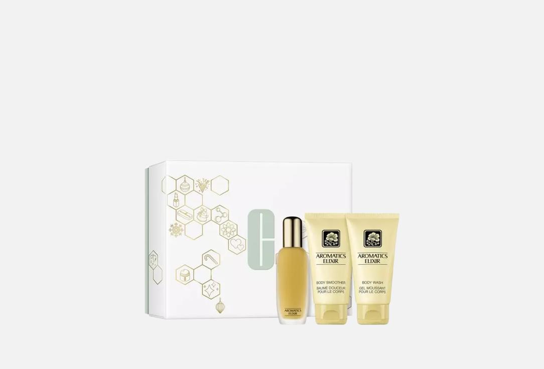 كلينيك مجموعة ماء عطر وجل للاستحمام ولوشن للجسم أروماتك اليكسير 3 قطعة كلينيك مجموعة ماء عطر وجل للاستحمام ولوشن للجسم أروماتك اليكسير