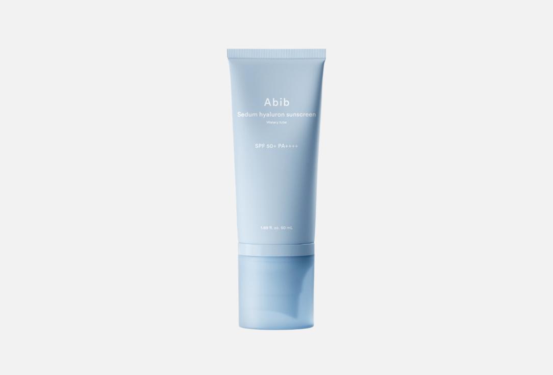 ABIB Moisturizing Face Cream SPF 50+ Sedum hyaluron sunscreen Watery tube