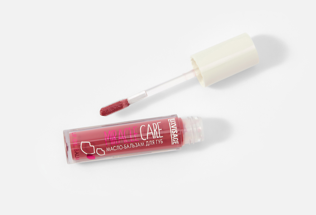 LUXVISAGE Oil-lip balm Lip oil balm miracle care 102, Smoky plum 3.4 g LUXVISAGE Oil-lip balm Lip oil balm miracle care