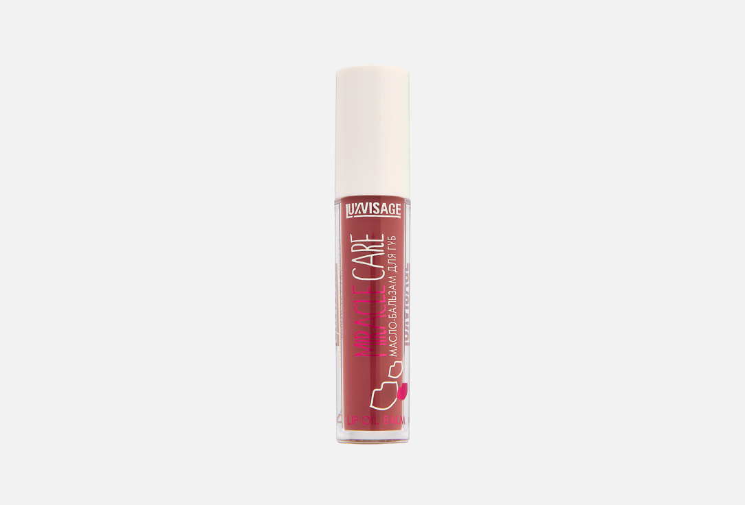 LUXVISAGE Oil-lip balm Lip oil balm miracle care 102, Smoky plum 3.4 g LUXVISAGE Oil-lip balm Lip oil balm miracle care