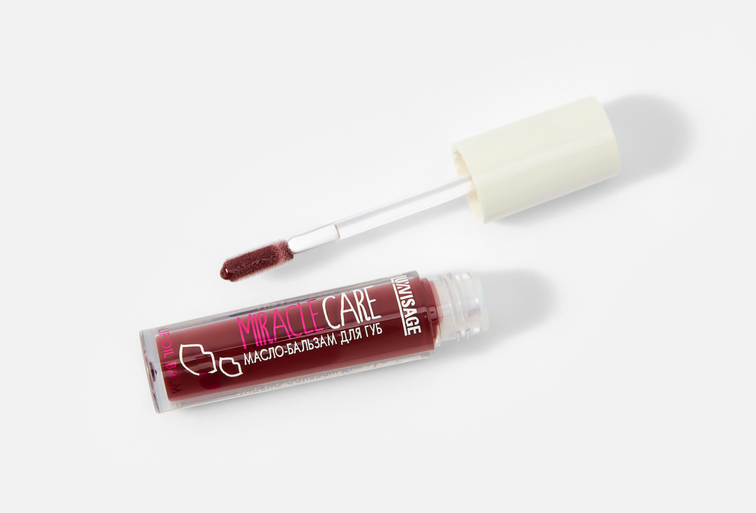 LUXVISAGE Oil-lip balm Lip oil balm miracle care 108, Deep wine 3.4 g LUXVISAGE Oil-lip balm Lip oil balm miracle care