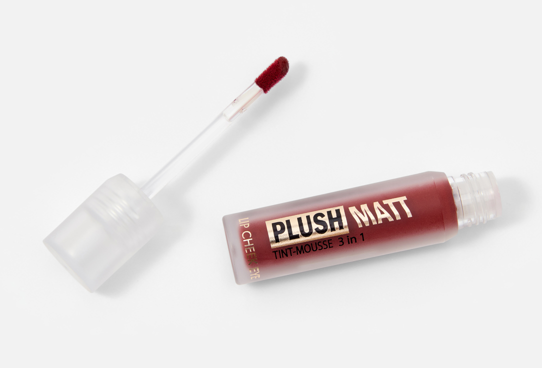 LUXVISAGE Lip & Cheeks mousse Plush matt 306, Plumy plum 3.6 g LUXVISAGE Lip & Cheeks mousse Plush matt