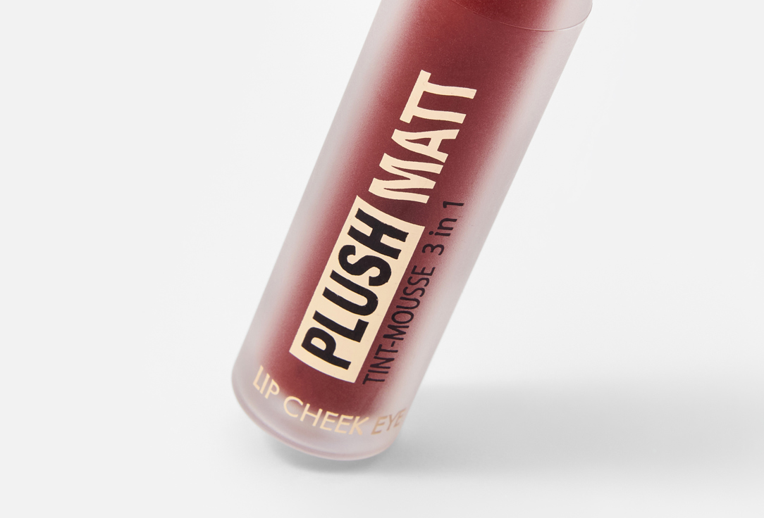LUXVISAGE Lip & Cheeks mousse Plush matt 306, Plumy plum 3.6 g LUXVISAGE Lip & Cheeks mousse Plush matt