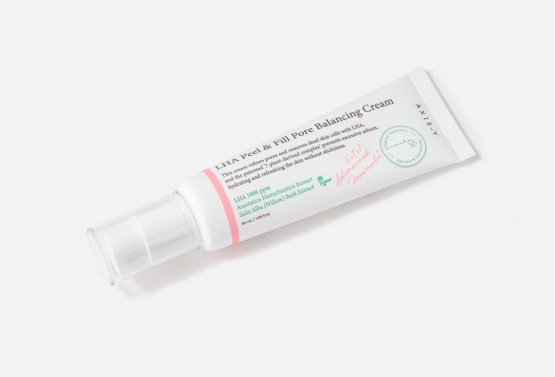 AXIS-Y Face Moisturizer LHA Peel & Fill Pore Balancing Cream