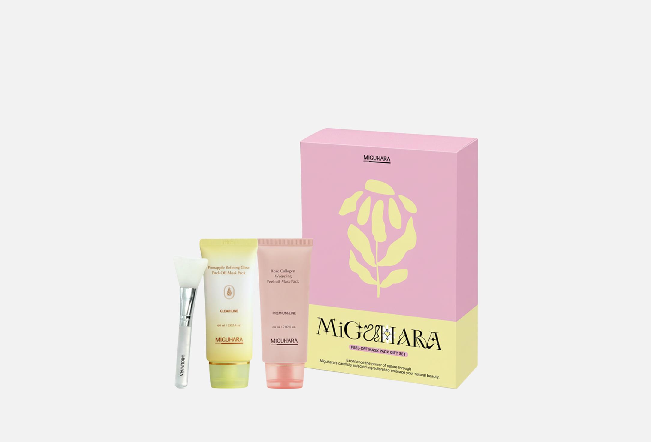 PEEL-OFF MASK PACK GIFT SET  3 