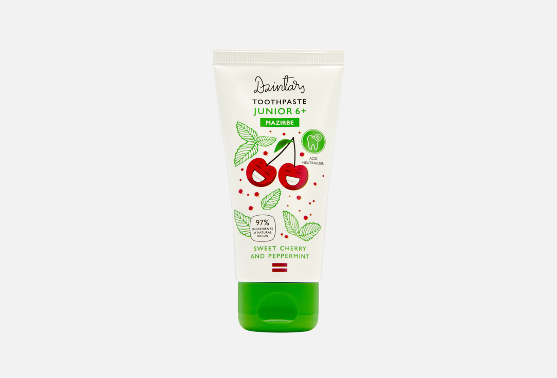 Dzintars Juniors Kids Toothpaste Mazirbe 50 ml Dzintars Juniors Kids Toothpaste Mazirbe