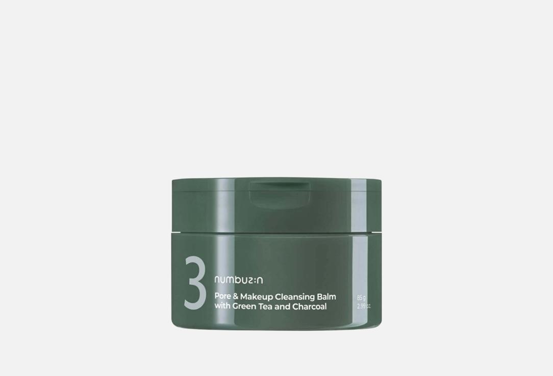 NUMBUZIN Pore & Makeup Cleansing Balm No.3 Green Tea And Charcoal