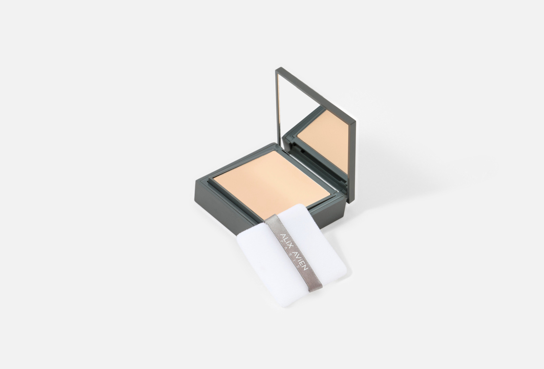 ALIX AVIEN Mattifying Powder with Mirror Compact Powder