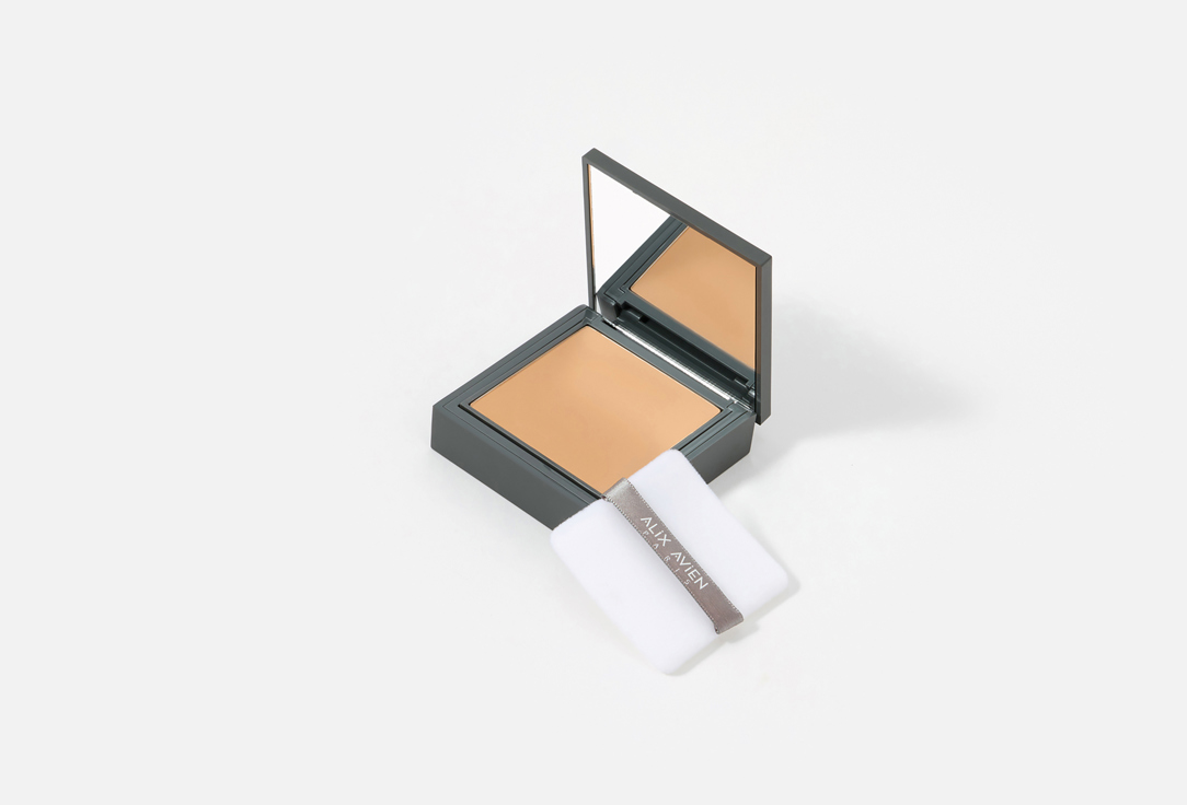 ALIX AVIEN Mattifying Powder with Mirror Compact Powder