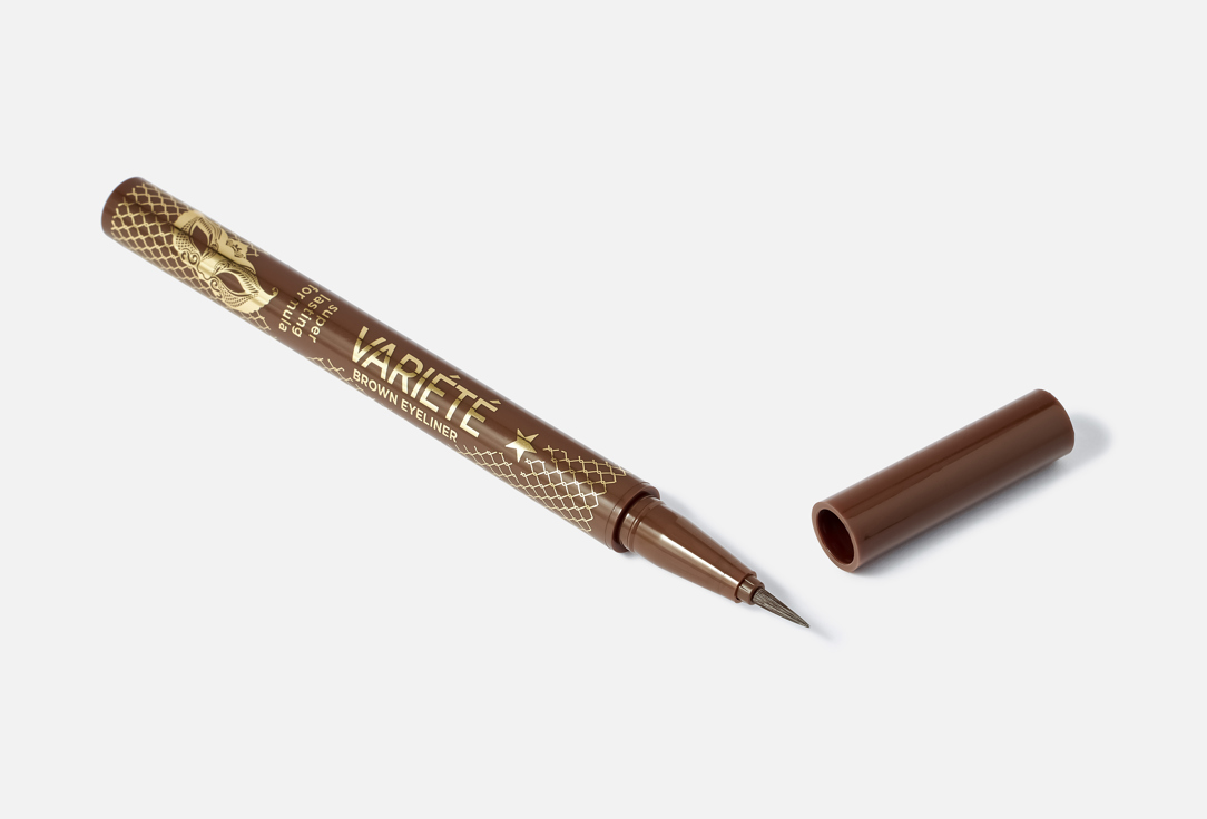 Eveline Double-ended liquid eyeliner with stamp EYELINER & STAMP 2IN1 STAR Heart 4 ml Eveline Double-ended liquid eyeliner with stamp EYELINER & STAMP 2IN1 STAR