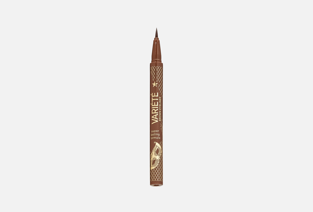 Eveline Double-ended liquid eyeliner with stamp EYELINER & STAMP 2IN1 STAR Heart 4 ml Eveline Double-ended liquid eyeliner with stamp EYELINER & STAMP 2IN1 STAR