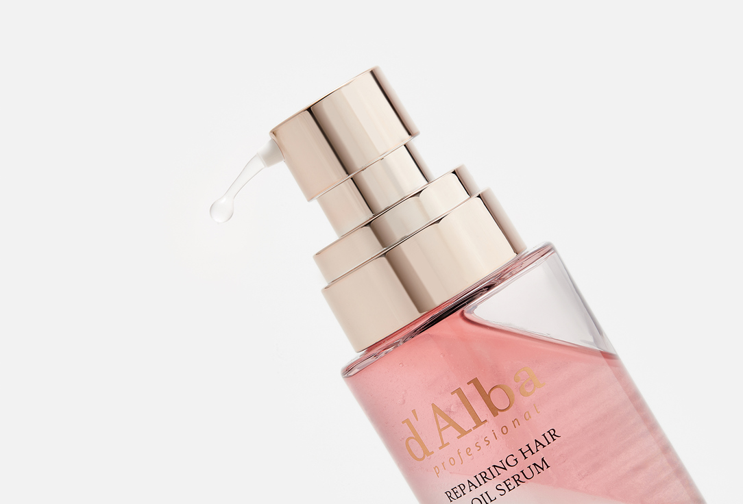 d'Alba Масло-сыворотка для волос Professional Repairing Rose Freesia