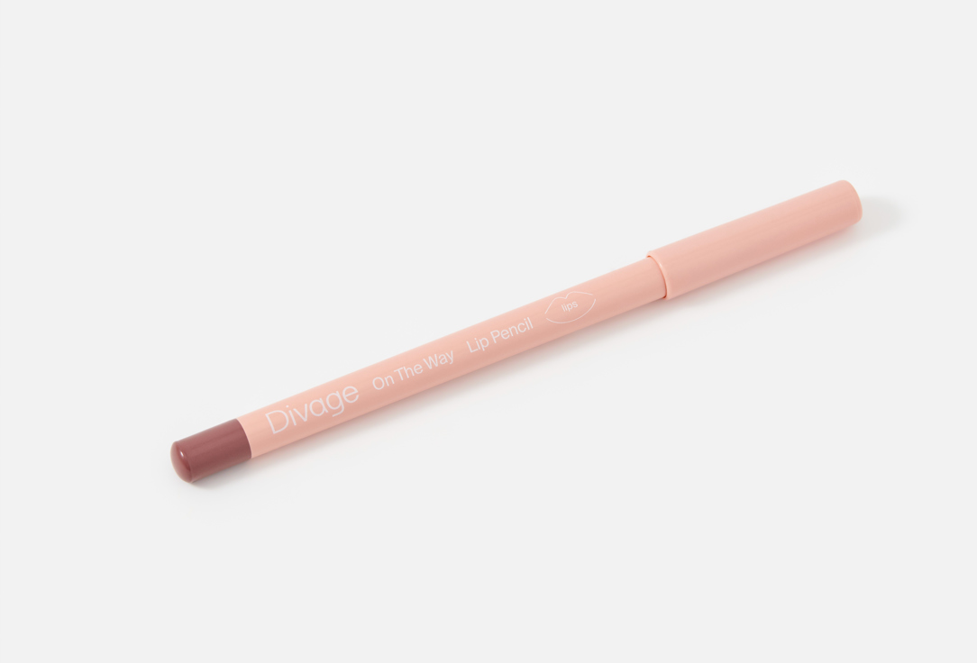Divage lip pencil On the way lip pencil 08, Mocco 1.35 g Divage lip pencil On the way lip pencil