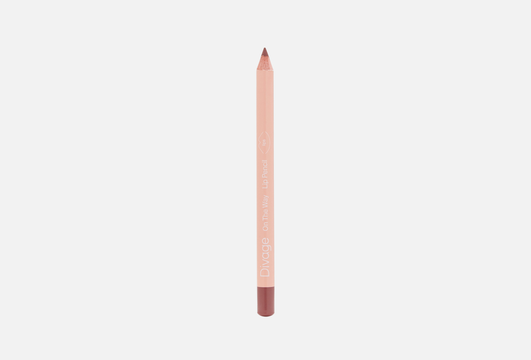 Divage lip pencil On the way lip pencil 08, Mocco 1.35 g Divage lip pencil On the way lip pencil