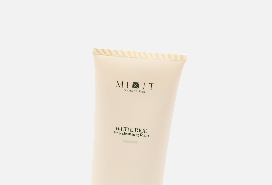 MIXIT Deep cleansing face foam White Rice