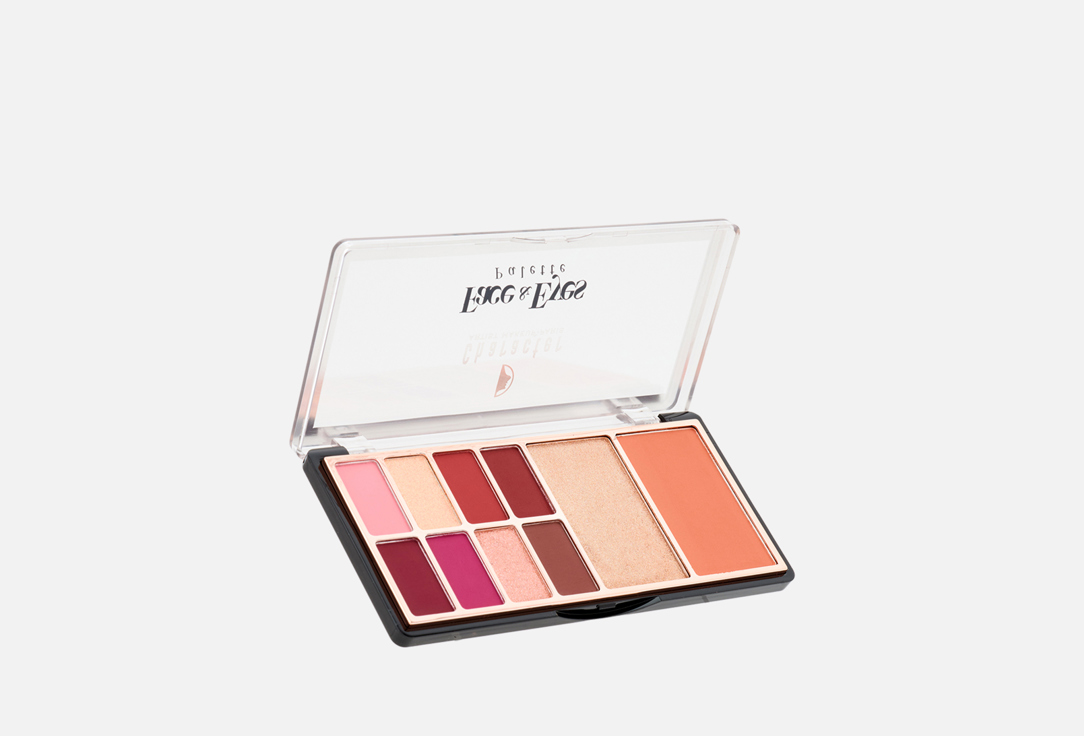 Character eyeshadow & blush palette Face & Eyes Palette