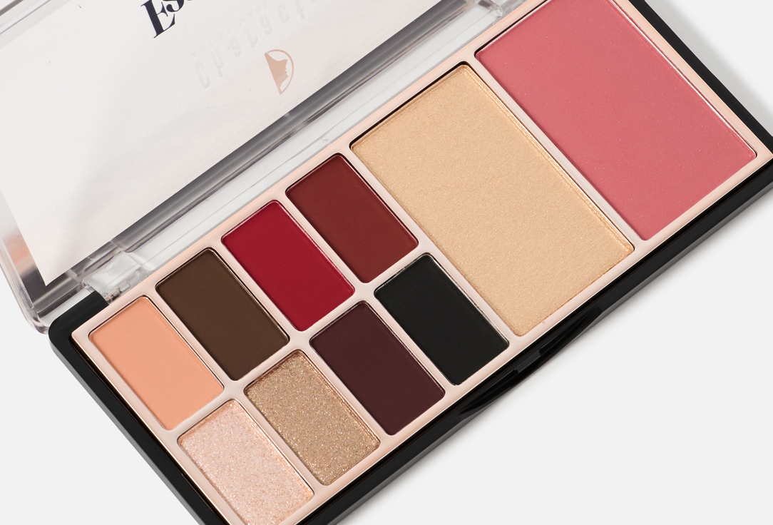 Character eyeshadow & blush palette Face & Eyes Palette