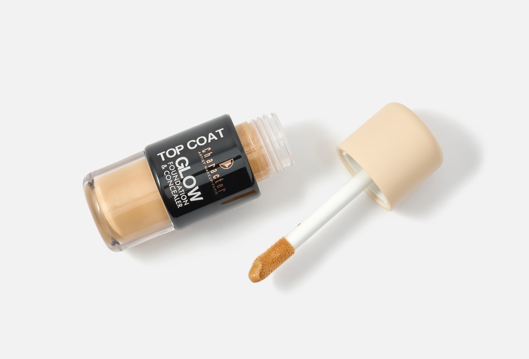 Character Foundation & Concealer Top Coat Glow