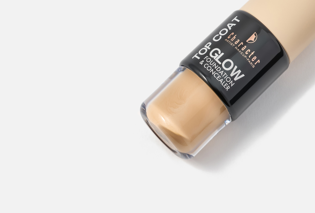 Character Foundation & Concealer Top Coat Glow