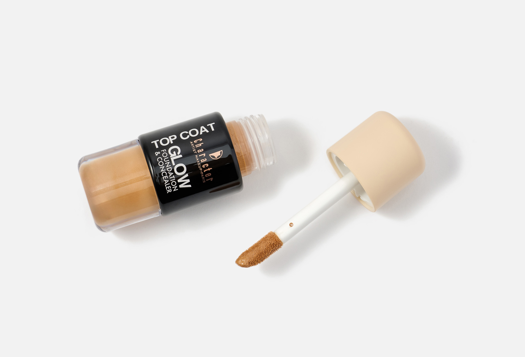 Character Foundation & Concealer Top Coat Glow