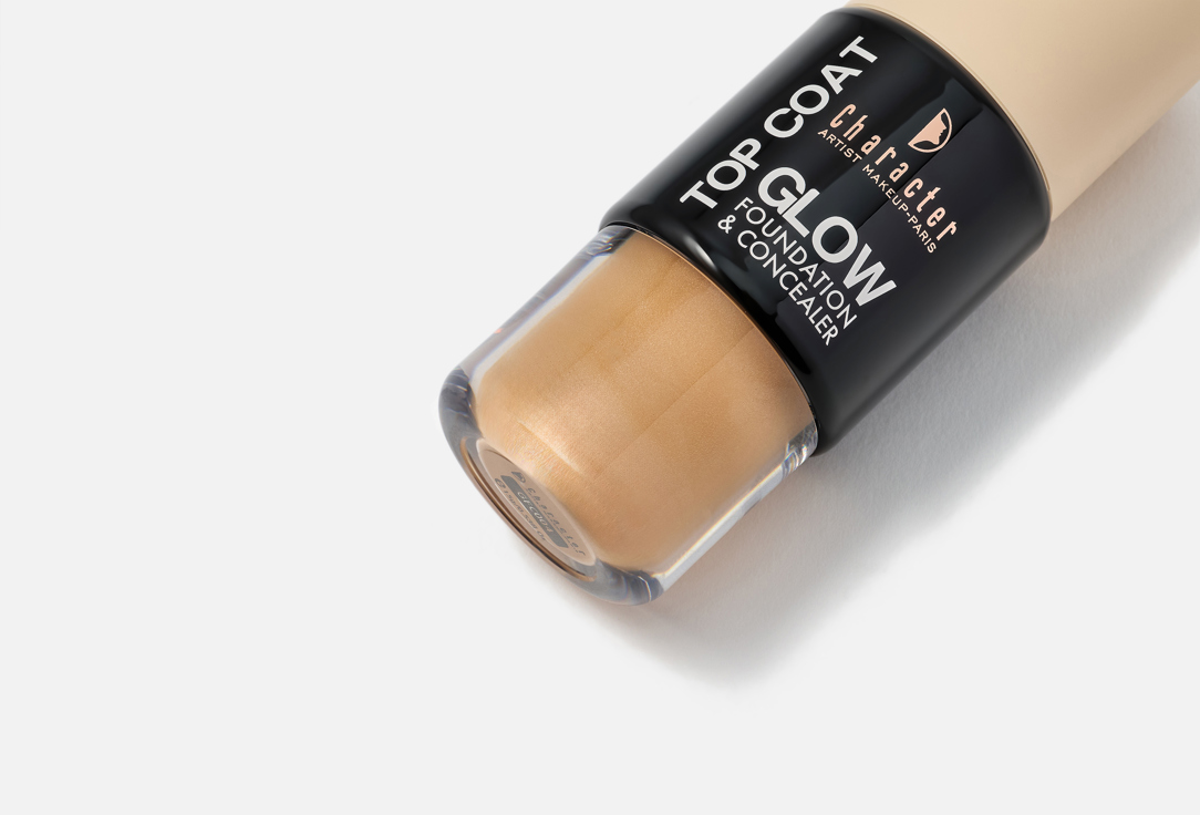 Character Foundation & Concealer Top Coat Glow