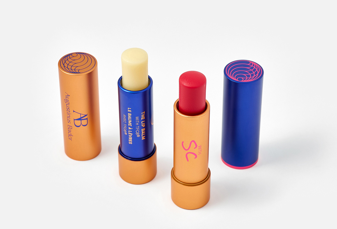 Augustinus Bader Lip Balm and Tinted Balm Set The Lip Balm Due