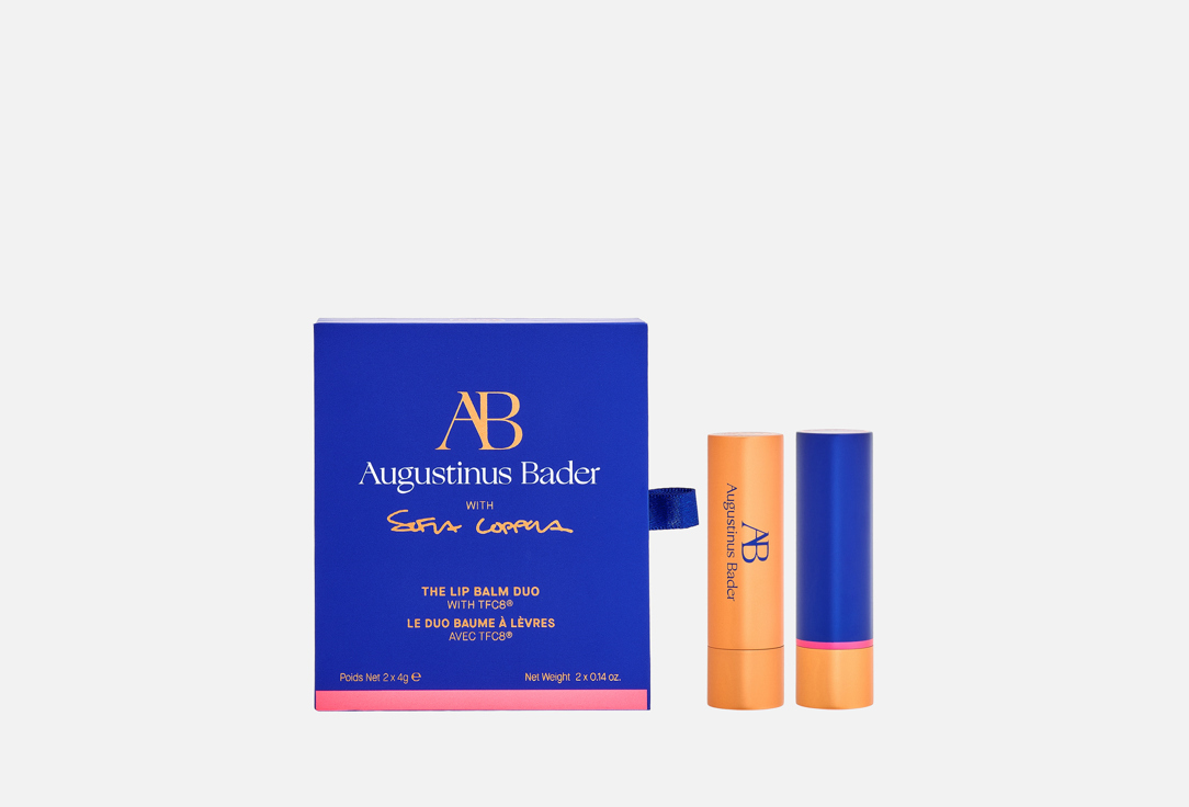 Augustinus Bader Lip Balm and Tinted Balm Set The Lip Balm Due