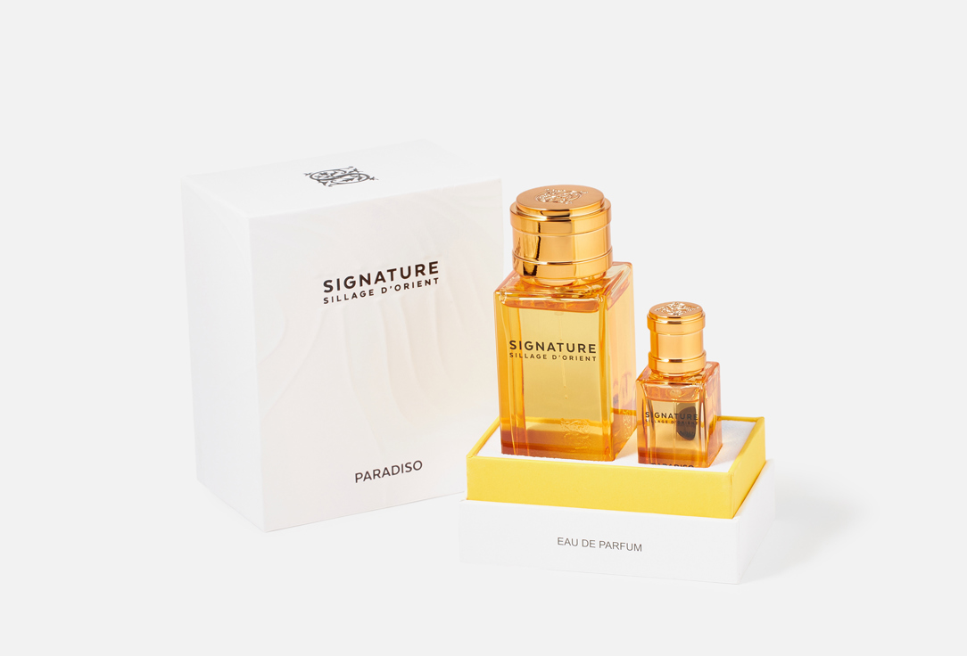 SIGNATURE BY SILLAGE D’ORIENT Eau de Parfum Set Paradiso 3 pcs SIGNATURE BY SILLAGE D’ORIENT Eau de Parfum Set Paradiso