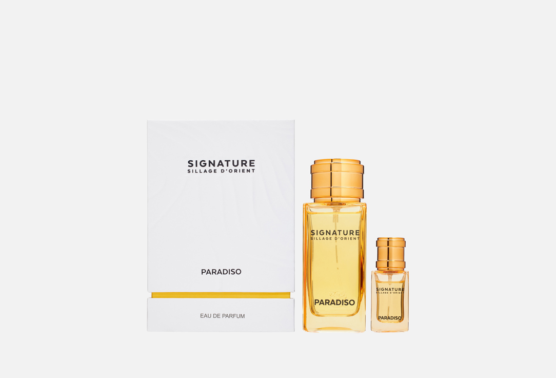 SIGNATURE BY SILLAGE D’ORIENT Eau de Parfum Set Paradiso 3 pcs SIGNATURE BY SILLAGE D’ORIENT Eau de Parfum Set Paradiso