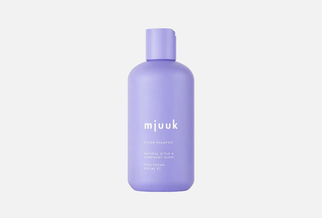 MJUUK Shampoo For Blonde And Grey Hair Silver 250 ml MJUUK Shampoo For Blonde And Grey Hair Silver