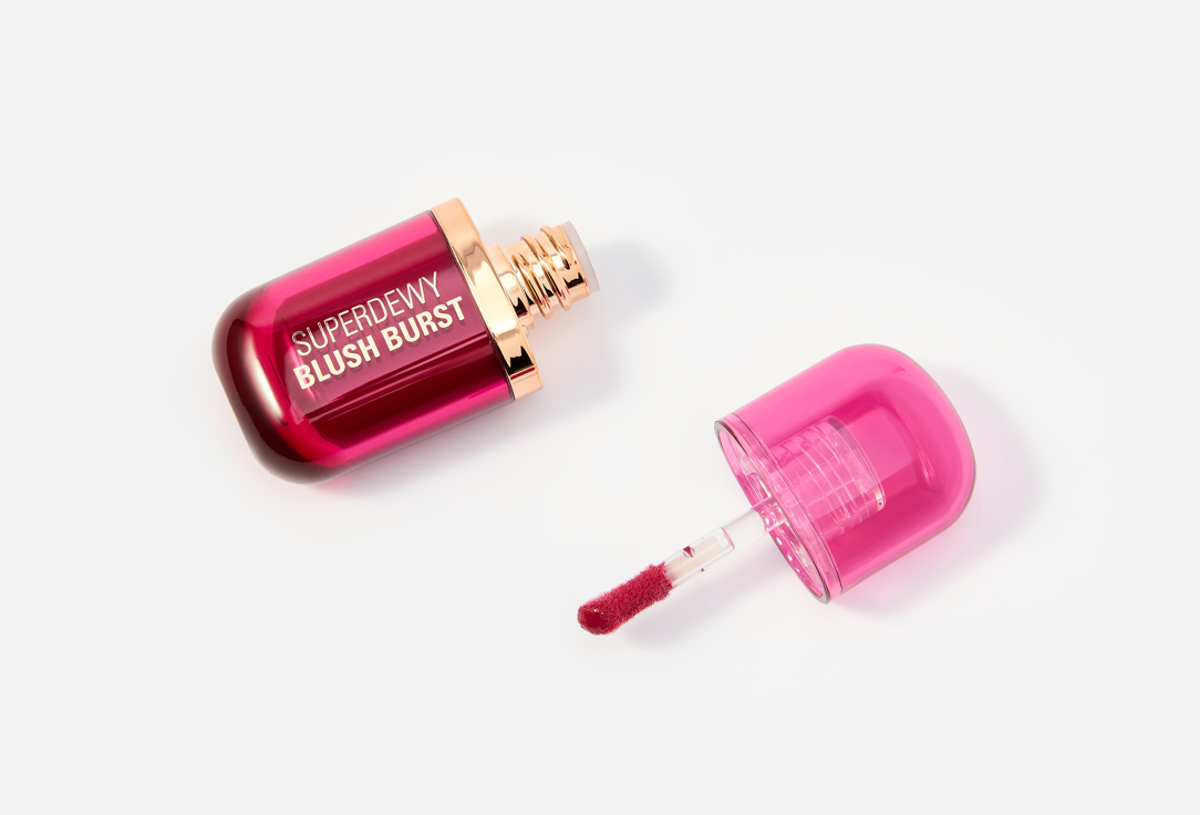 MakeUp Revolution Liquid Blush Superdewy Cherry Berry 4.2 ml MakeUp Revolution Liquid Blush Superdewy