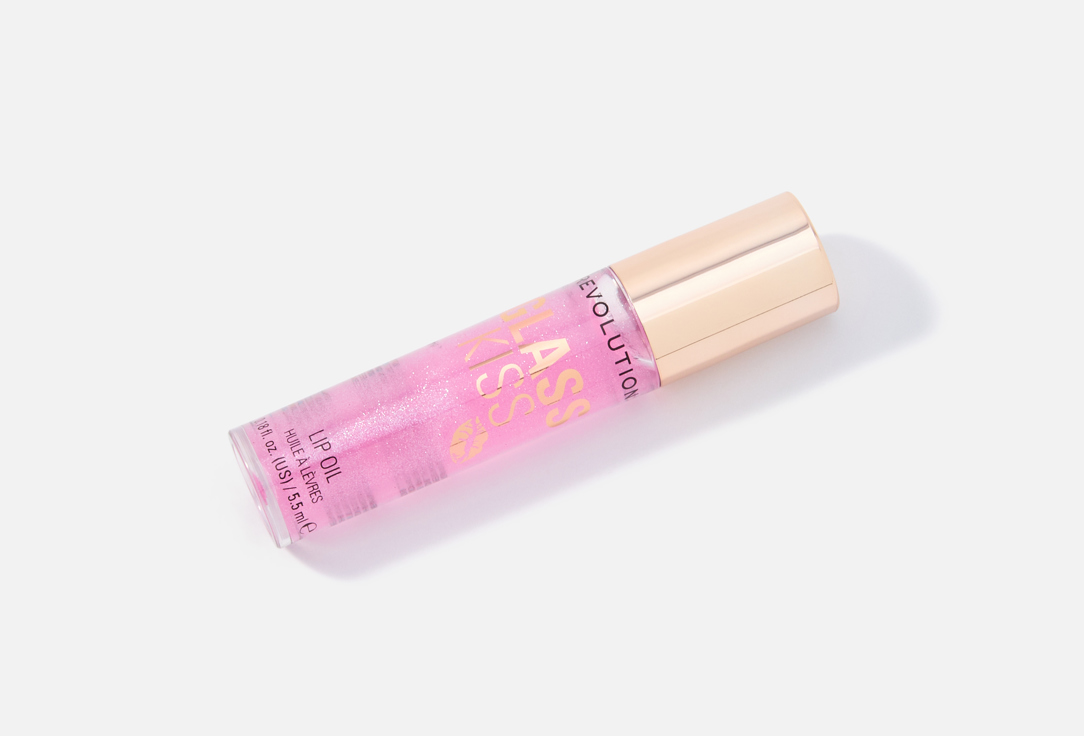 MakeUp Revolution Lip Oil Glass Kiss Roller Ball Purple 5.5 ml MakeUp Revolution Lip Oil Glass Kiss Roller Ball