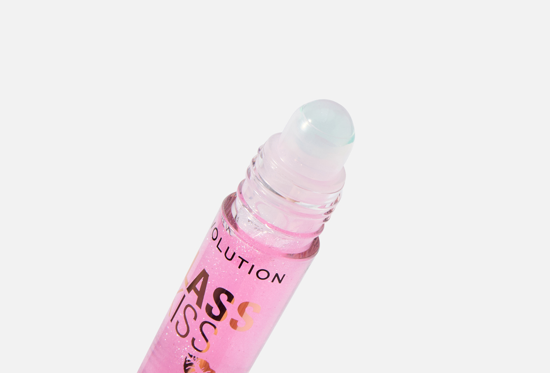 MakeUp Revolution Lip Oil Glass Kiss Roller Ball Purple 5.5 ml MakeUp Revolution Lip Oil Glass Kiss Roller Ball