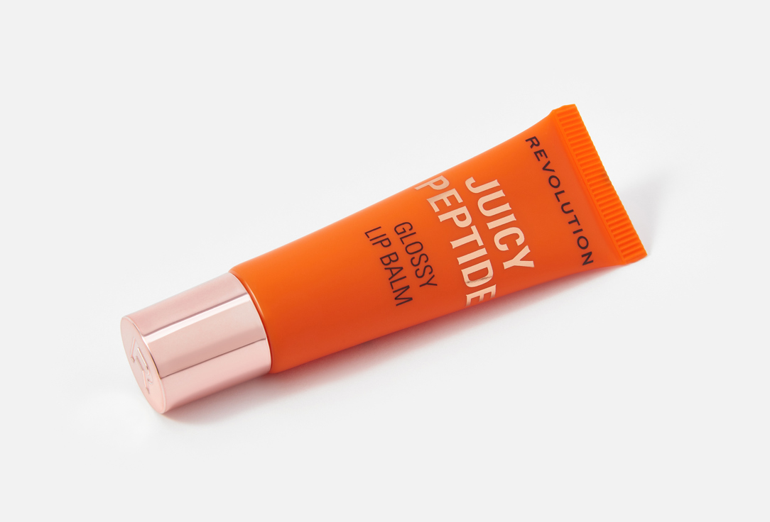 MakeUp Revolution Smoothing Lip Balm Juicy Peptide Peach bellini orange 8 ml MakeUp Revolution Smoothing Lip Balm Juicy Peptide