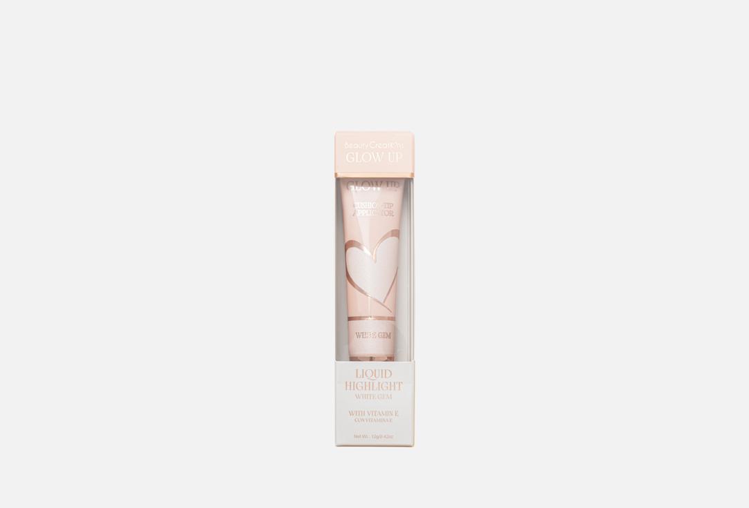 BEAUTY CREATIONS Liquid Highlighter Flawless Stay Glow Up Up White Gem 12 g BEAUTY CREATIONS Liquid Highlighter Flawless Stay Glow Up