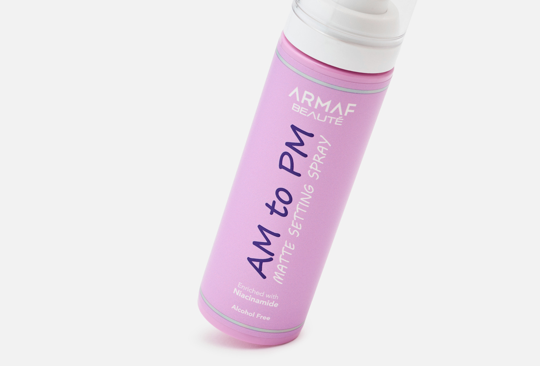 ARMAF BEAUTE Long-lasting matte makeup setting spray AM to PM