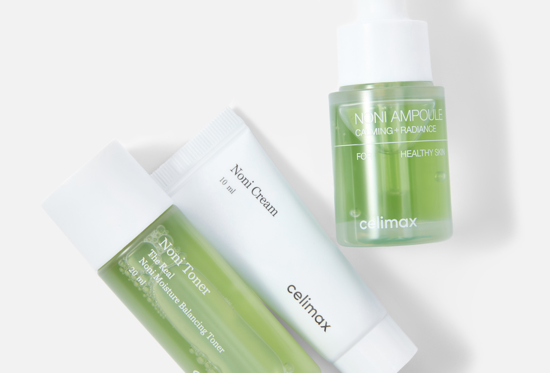 Celimax Hydrating Face Care Set The Real Noni Starter Kit