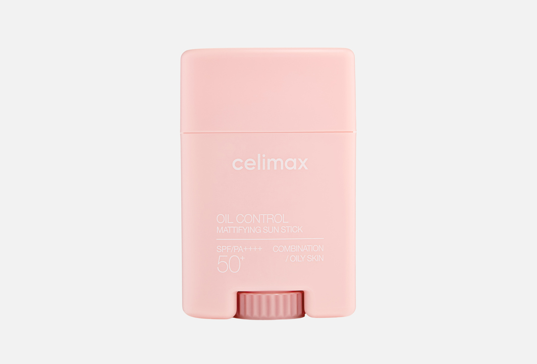 Celimax Матирующий солнцезащитный стик для лица SPF 50+ OIL CONTROL