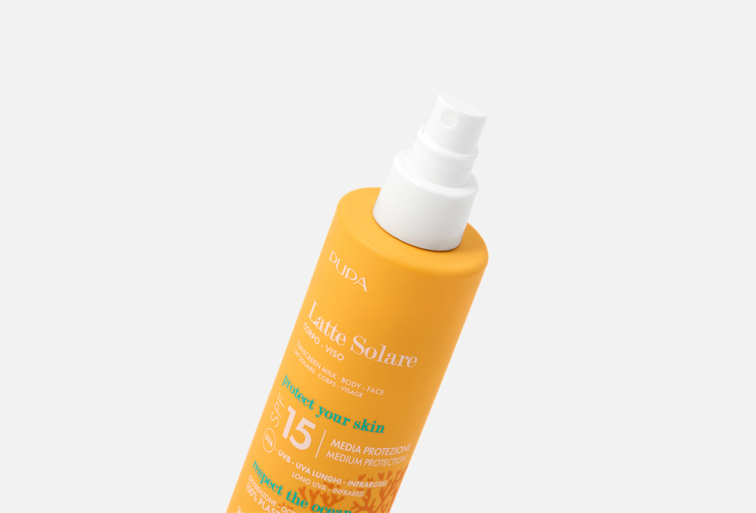 Pupa High-protection Body and face Milk SPF 15 Latte Solare 200 ml Pupa High-protection Body and face Milk SPF 15 Latte Solare