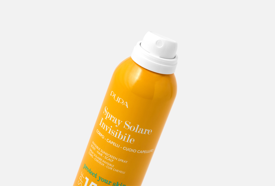 Pupa Invisible body, hair & scalp mist SPF 15 Spray Solare Invisible