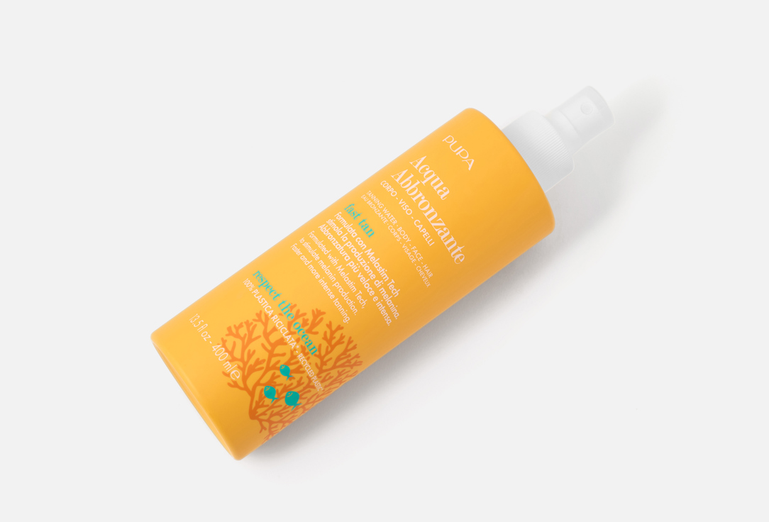 Pupa Ultra-light tanning body, face & hair water Aqua Abbronzante