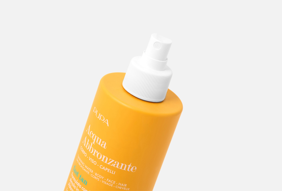 Pupa Ultra-light tanning body, face & hair water Aqua Abbronzante