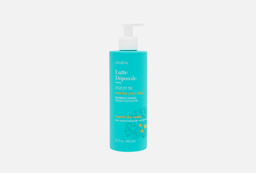 Pupa Smoothing after‑sun body milk Latte Doposole 400 ml Pupa Smoothing after‑sun body milk Latte Doposole