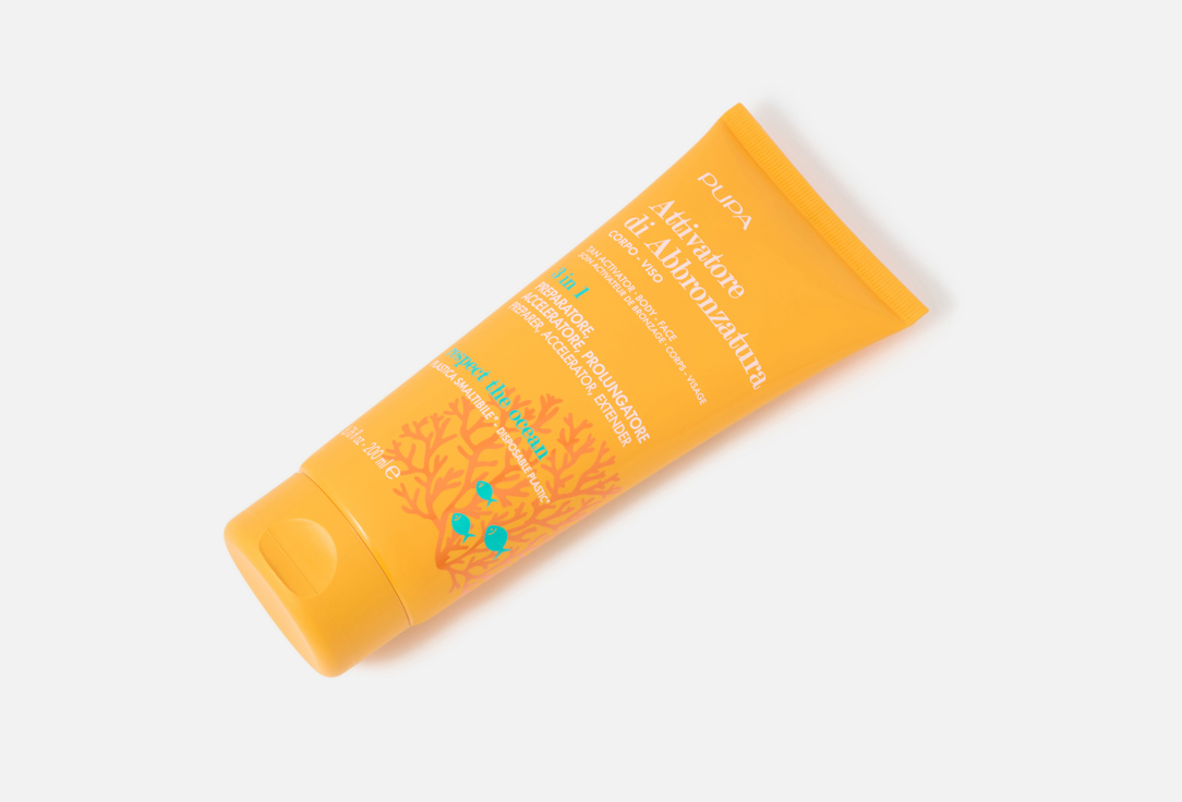 Pupa Multi‑function tan activator body & face cream Attivatore di Abbronzatura