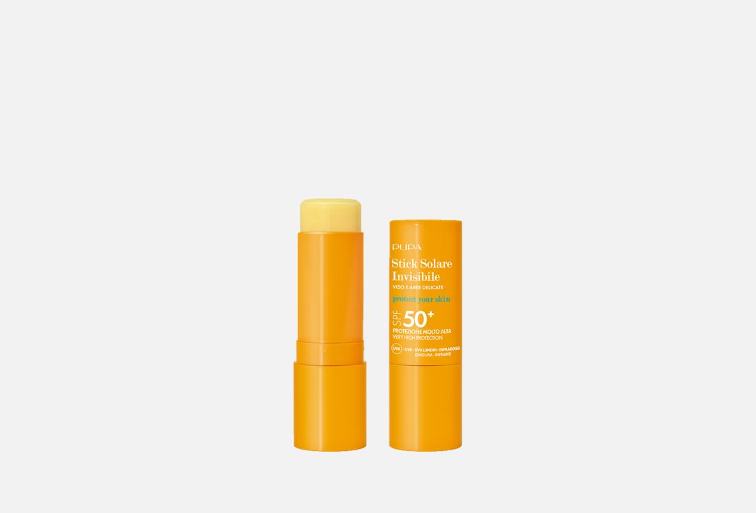 Pupa Invisible Sunscreen Face And Delicate Areas Stick  SPF 50+ Stick Solare Invisibile